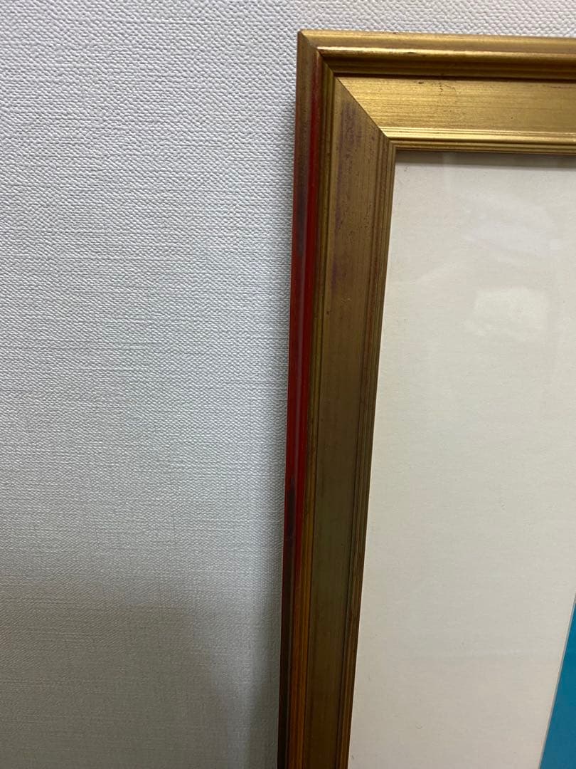 リトグラフ ブルーノ・ブルーニ 「望月夜」 額付き