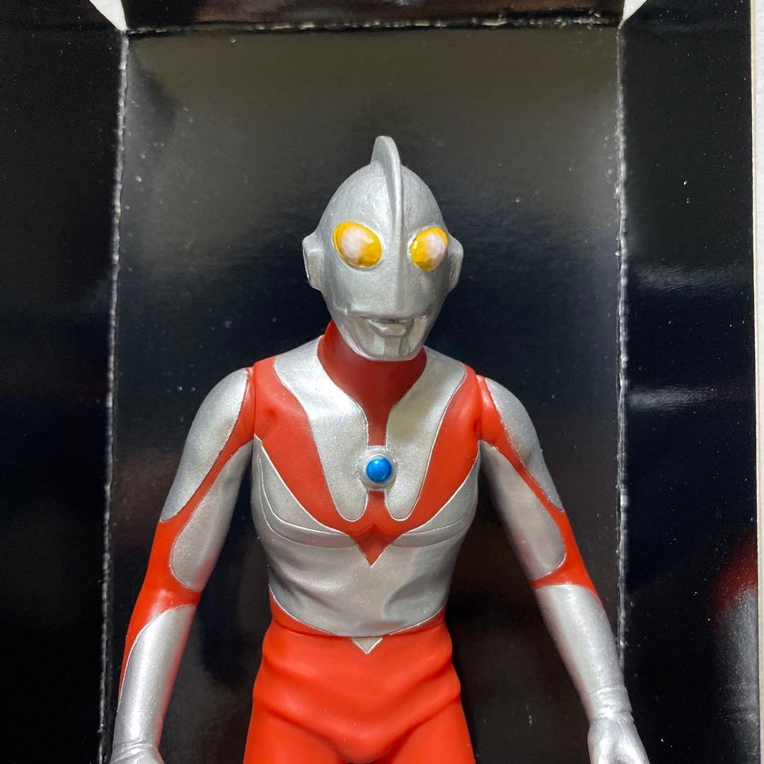 ［美品］ウルトラヒーローシリーズEX　ウルトラマン Aタイプ　ソフビ　カード付き
