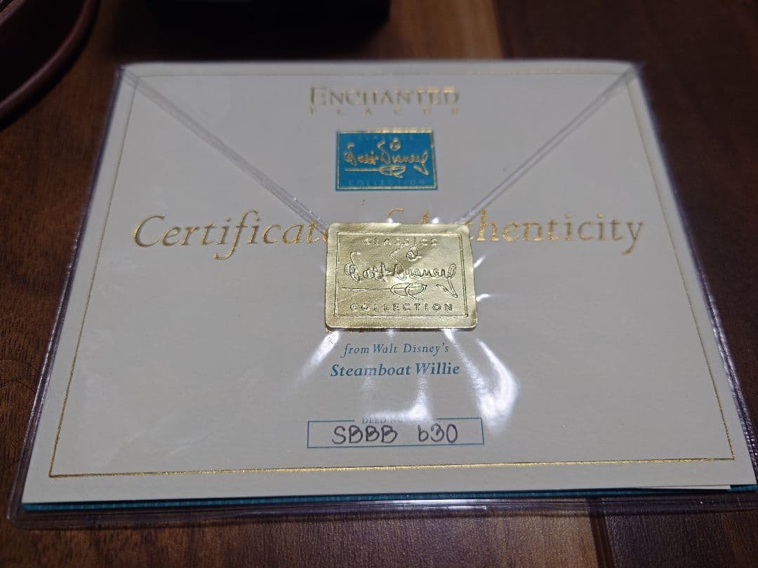 WDCC ウォルトディズニー 蒸気船ウィリー　ミッキーフィギュア付き