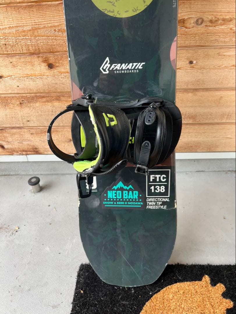 値下げ！　FANATICスノーボード　138cm