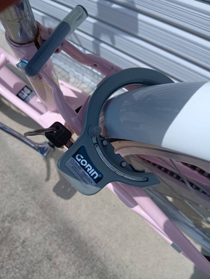 自転車　パステル　ピンク　くすみピンク22インチ　女の子　→引取り限定(岐阜県)