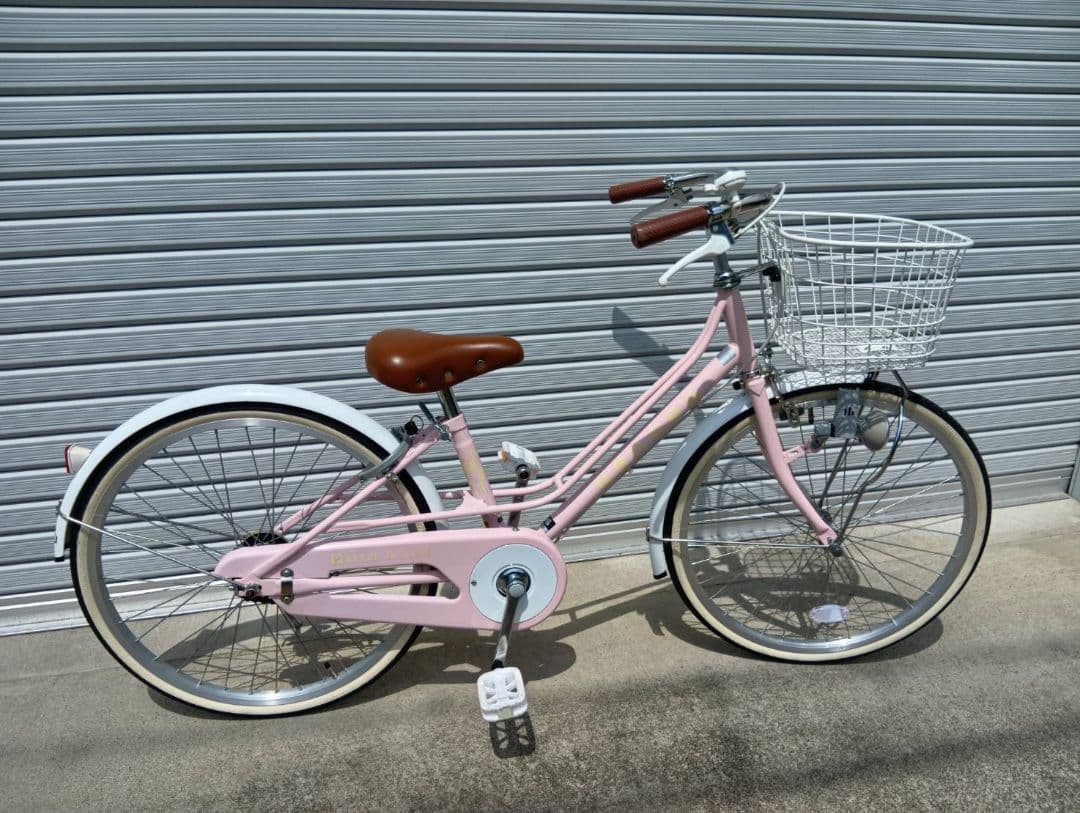 自転車　パステル　ピンク　くすみピンク22インチ　女の子　→引取り限定(岐阜県)