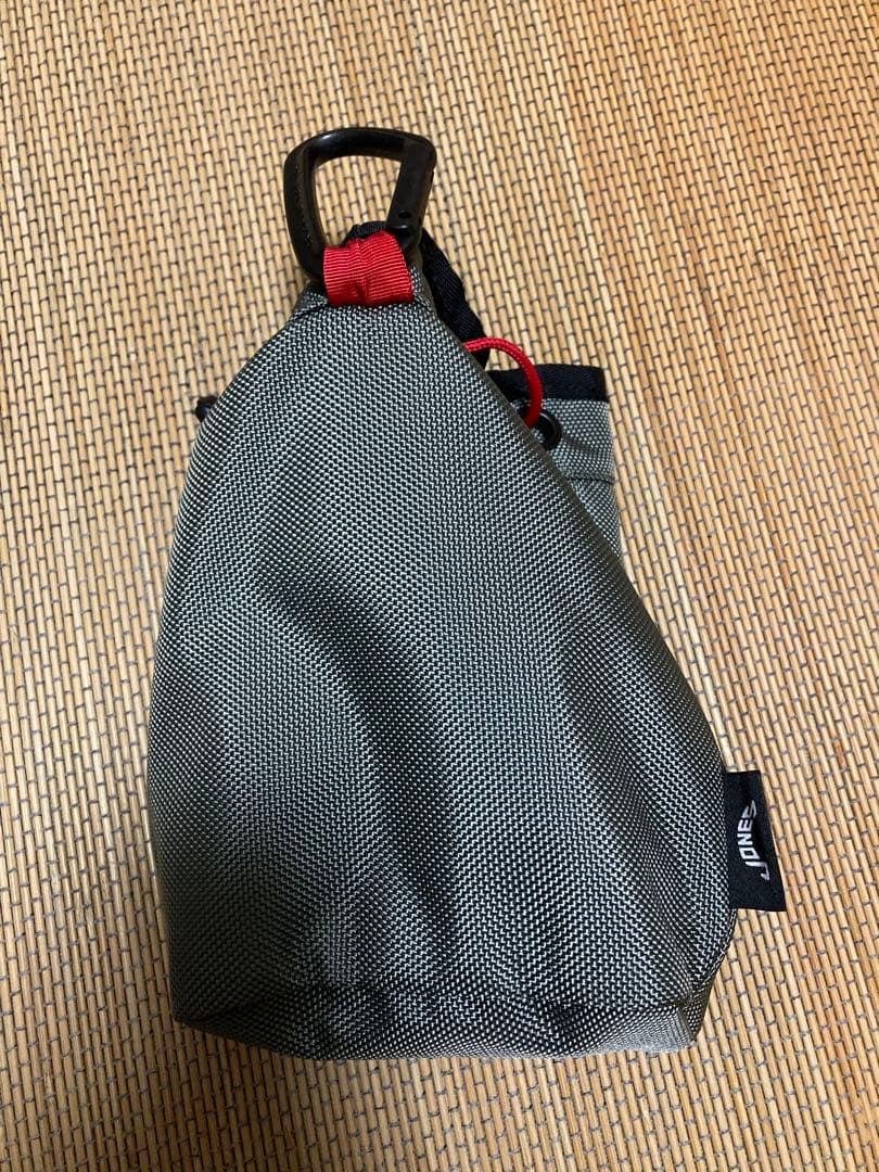 【超美品】ジョーンズ ポーチ グレー ロゴプリント カートバッグゴルフ