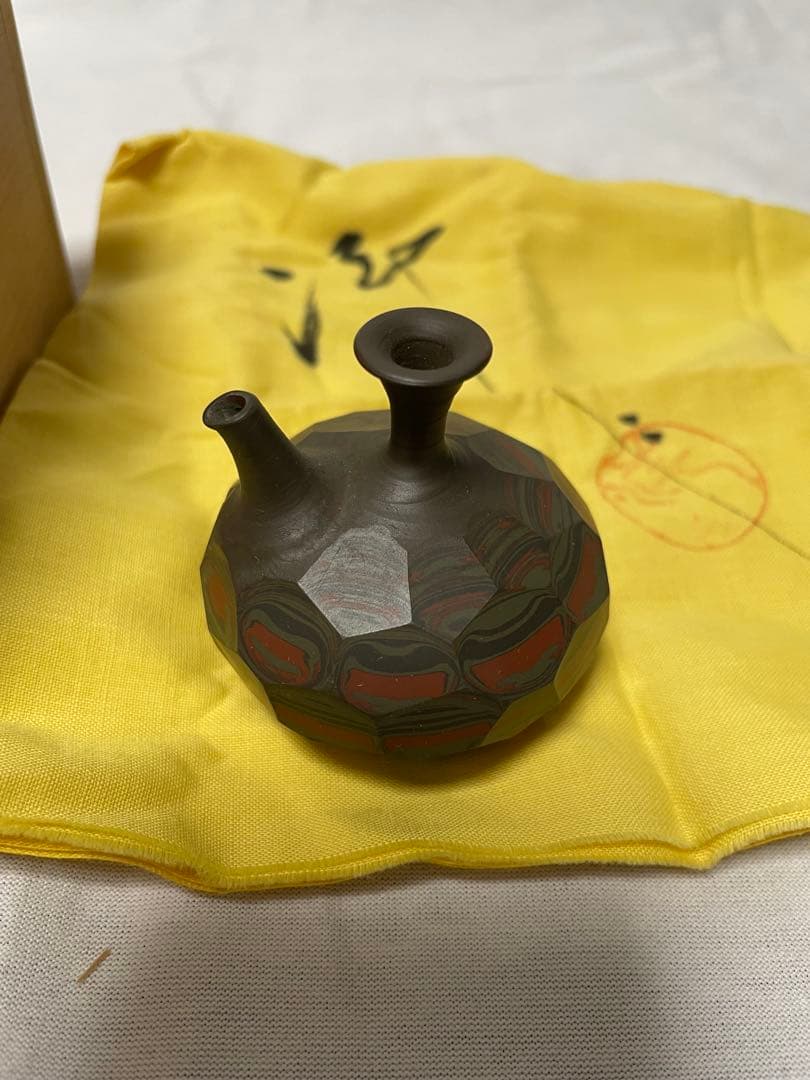 MT010 常滑焼　小西洋平　水滴　共箱