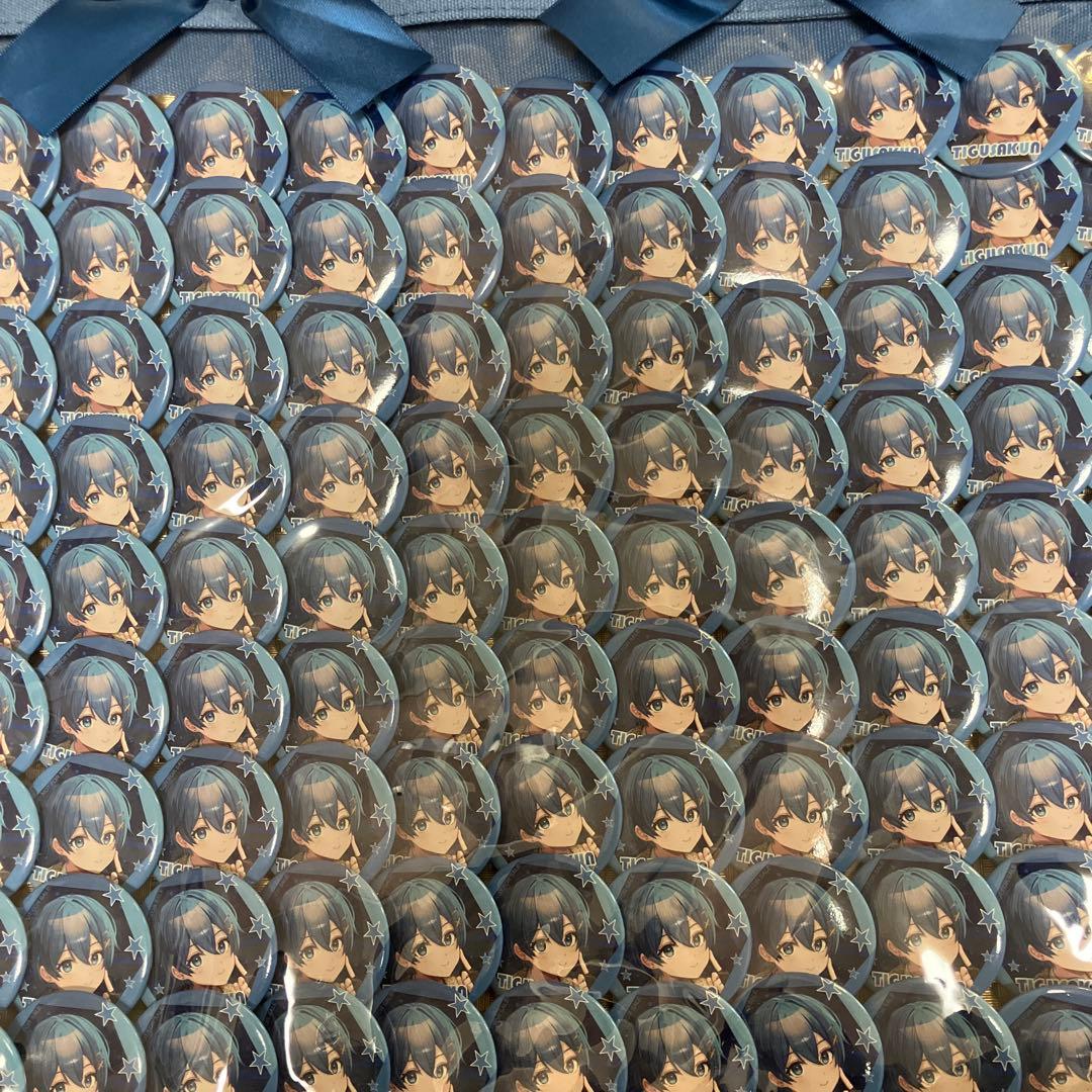 値下げちぐさくん1stアルバムレインボーロード77％特典缶バッジ113個A3