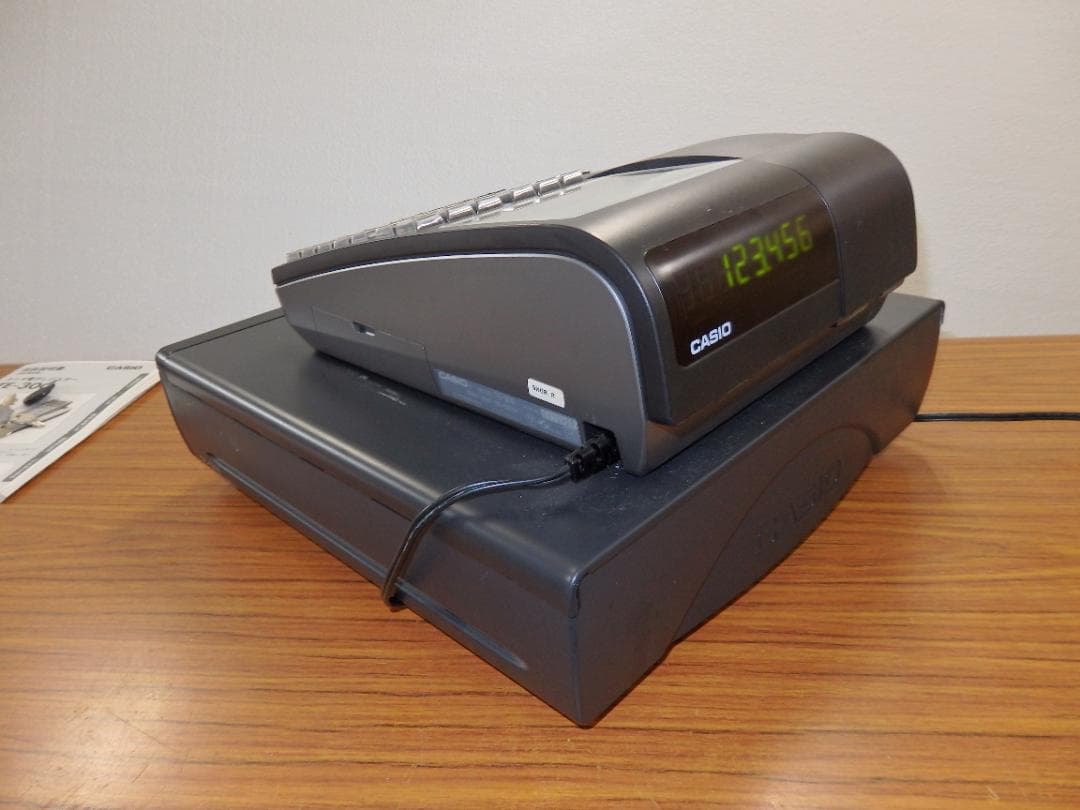 設定無料 CASIO TE-300-BK A4サイズ レジスター 250914
