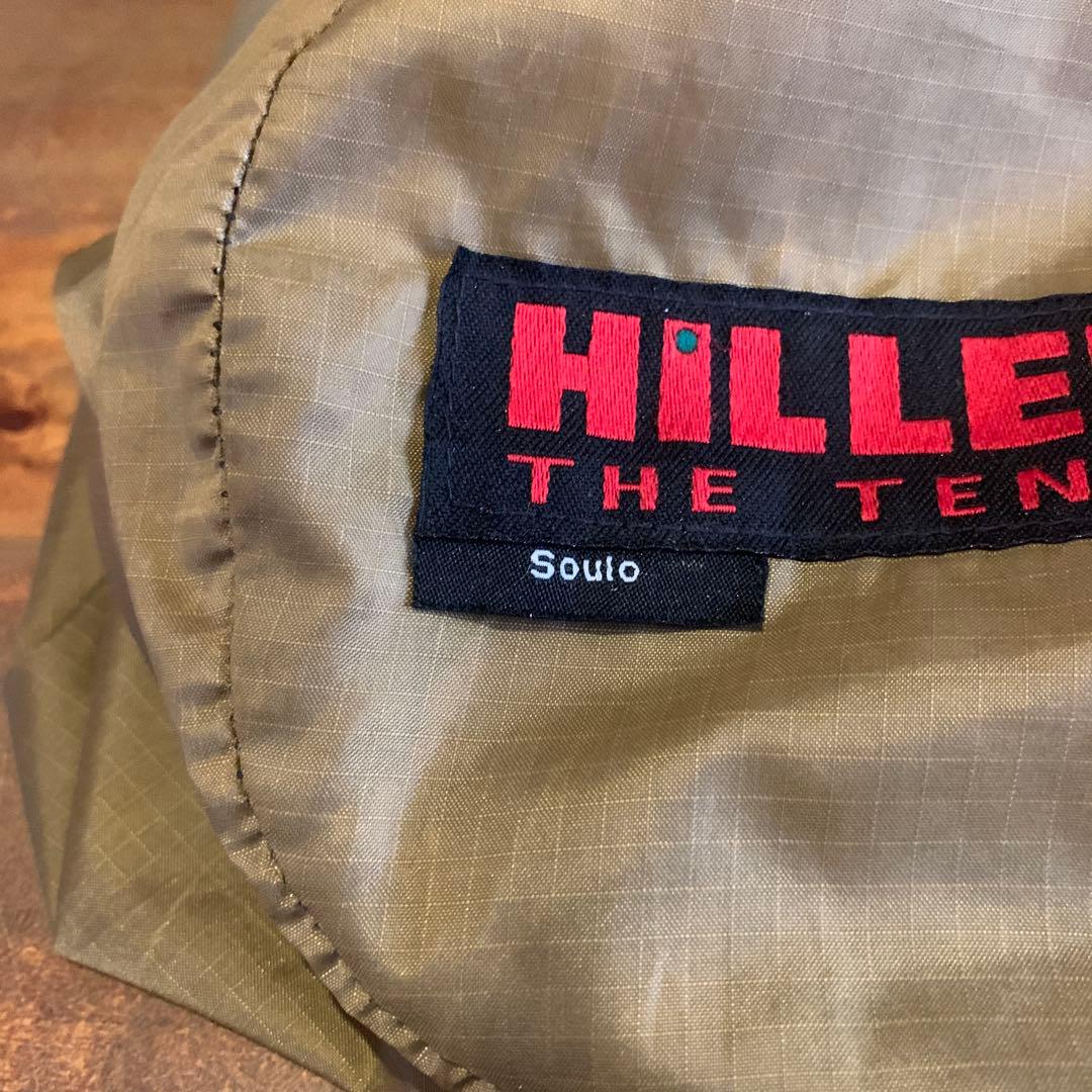 HILLEBERG ソウロ レッドレーベル 純正フットプリント付