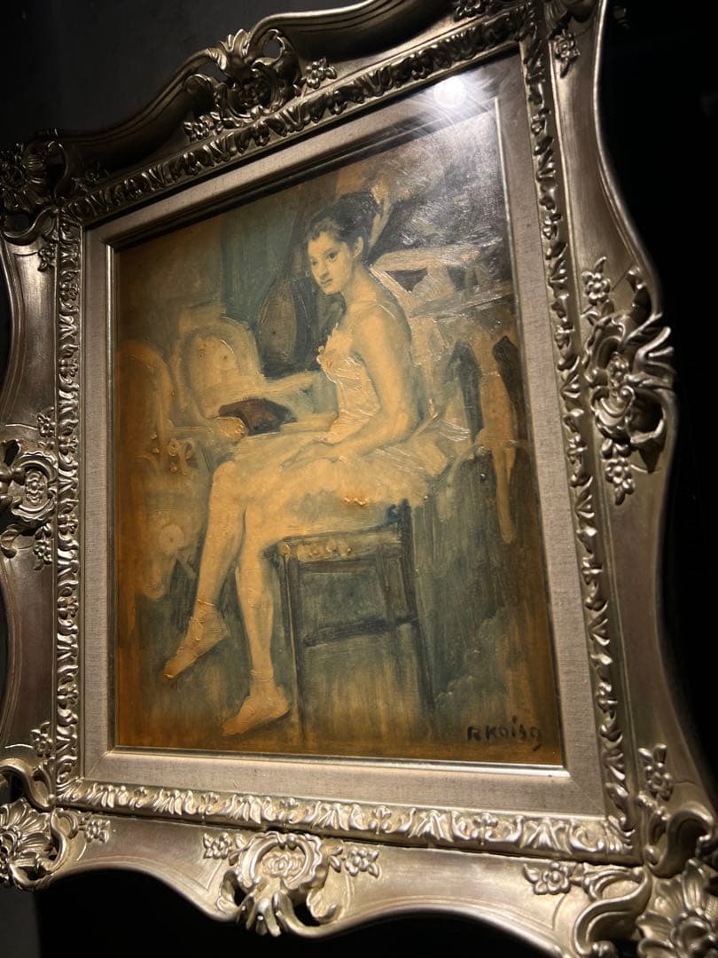 他の人発送×小磯良平　【踊り子】　高級複製 no1678