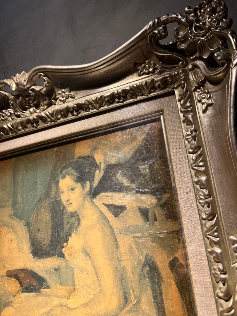 他の人発送×小磯良平　【踊り子】　高級複製 no1678