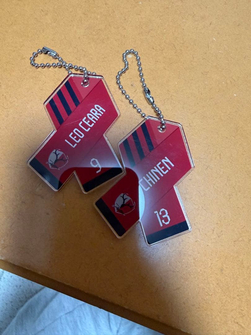 鹿島アントラーズ 2025 ホームオーセンティックユニフォーム 13.知念