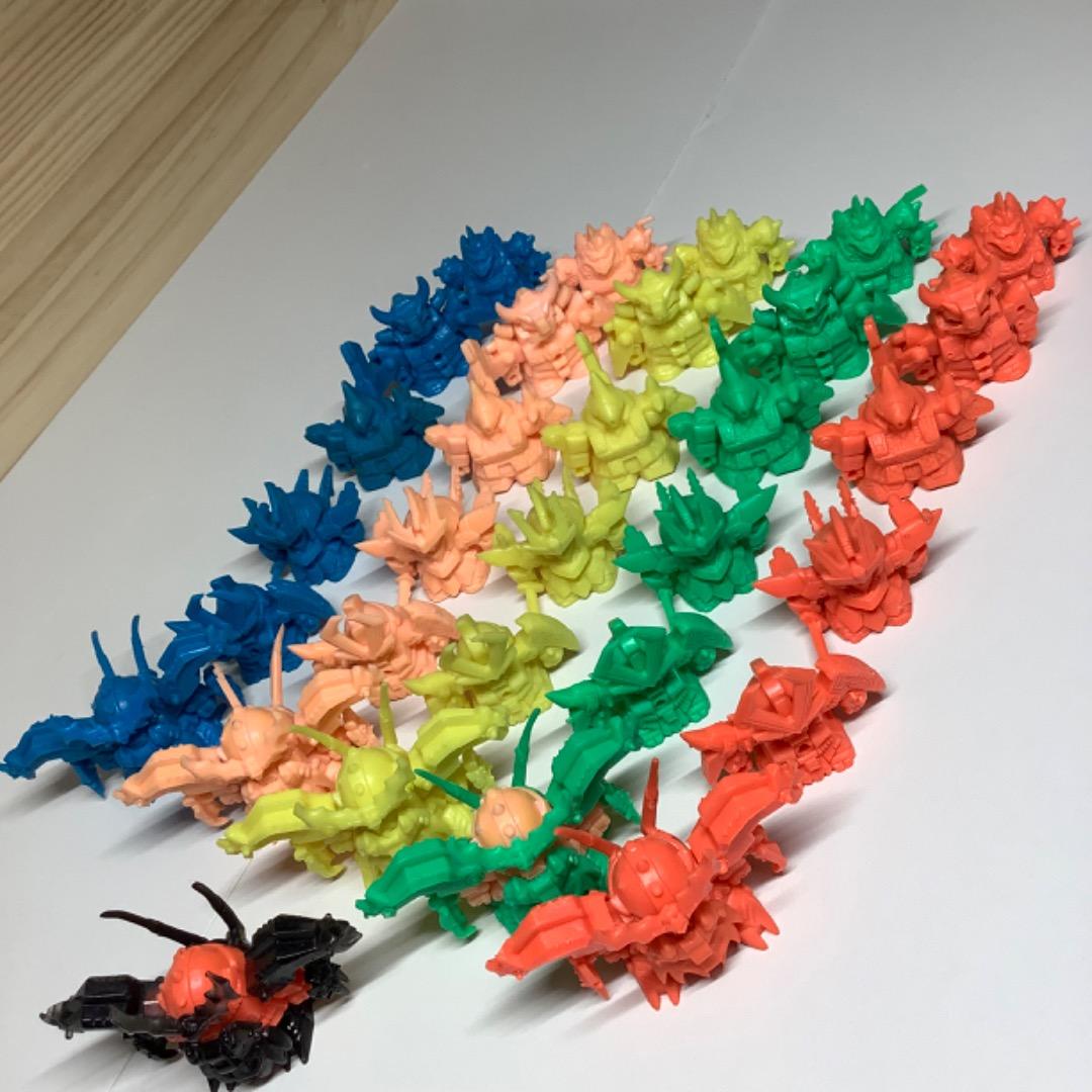 ガン消し　闇の欠片全色　31体セット　復活闇将軍