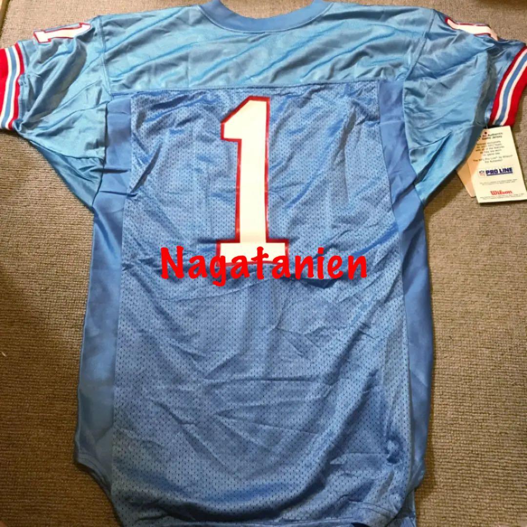 ヒューストンオイラーズキャップ　ウォーレンムーン様プロラインユニフォーム