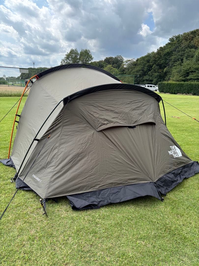 テント2つ⭐︎エバベース6&エバカーゴ2（エバ2フットプリント付）