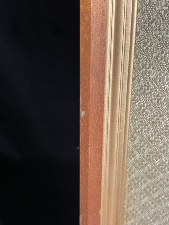 s667　純銀製　貴金属画　銀細工　梅　額　レリーフ