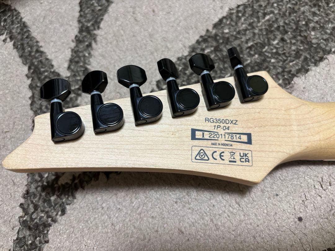 【値下げ】アイバニーズ RG350DXZ ホワイト　ソフトケース・ストラップ付き