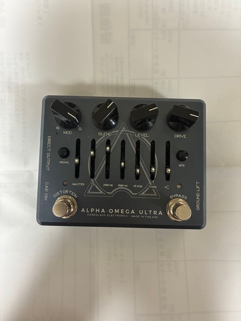 【美品】【ベース用ディストーション】ALPHA OMEGA ULTRA V2