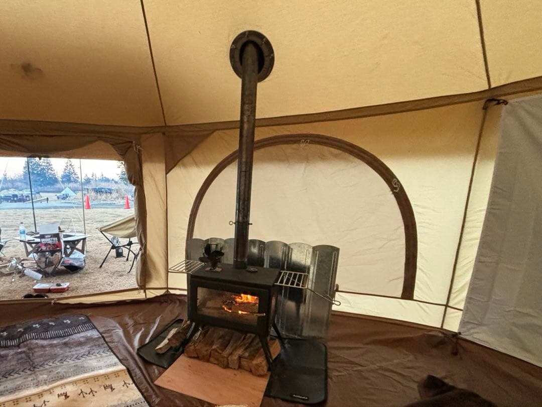 タケノコテント2 グランドシート・煙突穴付き