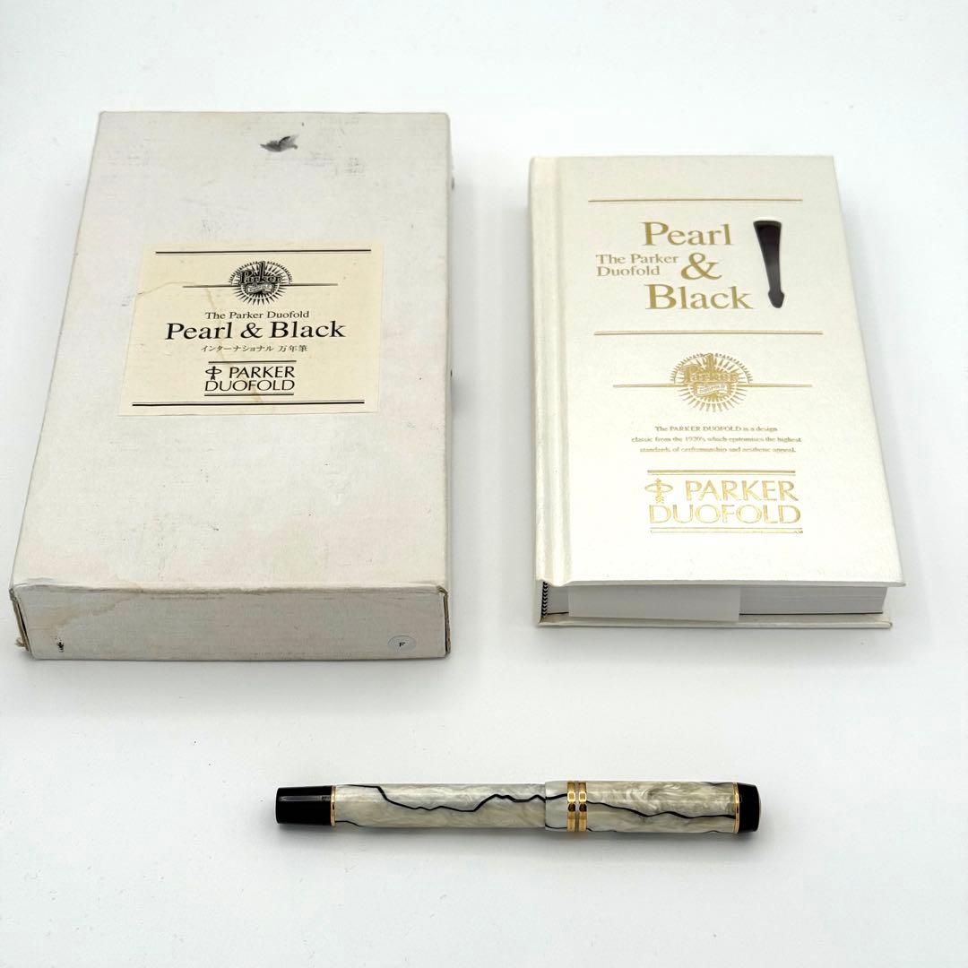 Parker パーカー Duofold デュオフォールド パール 万年筆 18K