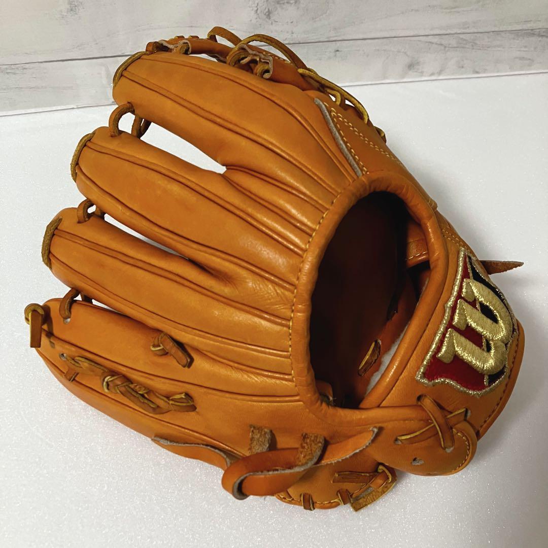 【極美品】Wilson staff DUAL硬式グローブ 日本製