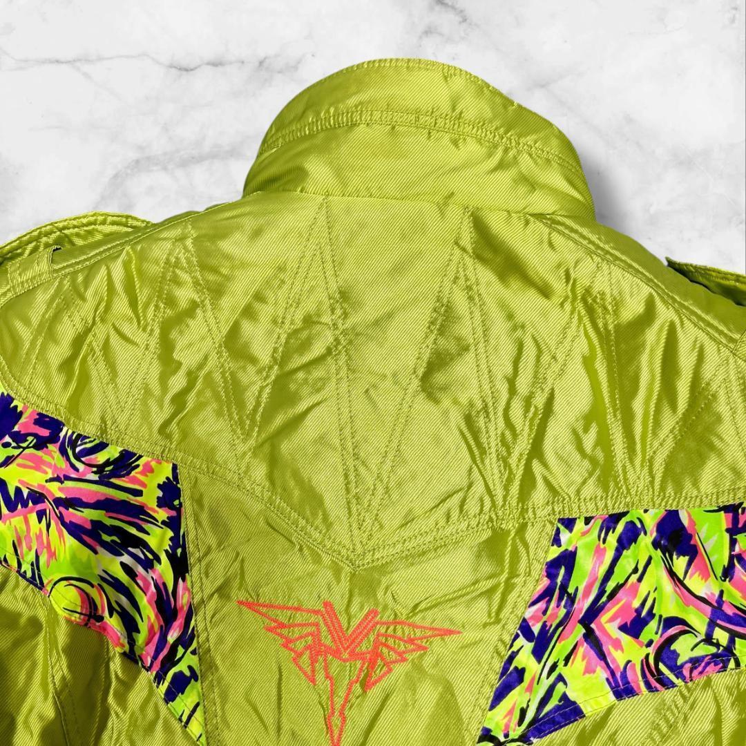 デサント 希少 XO スキーウェア ジャケット 派手柄 90s ヴィンテージ