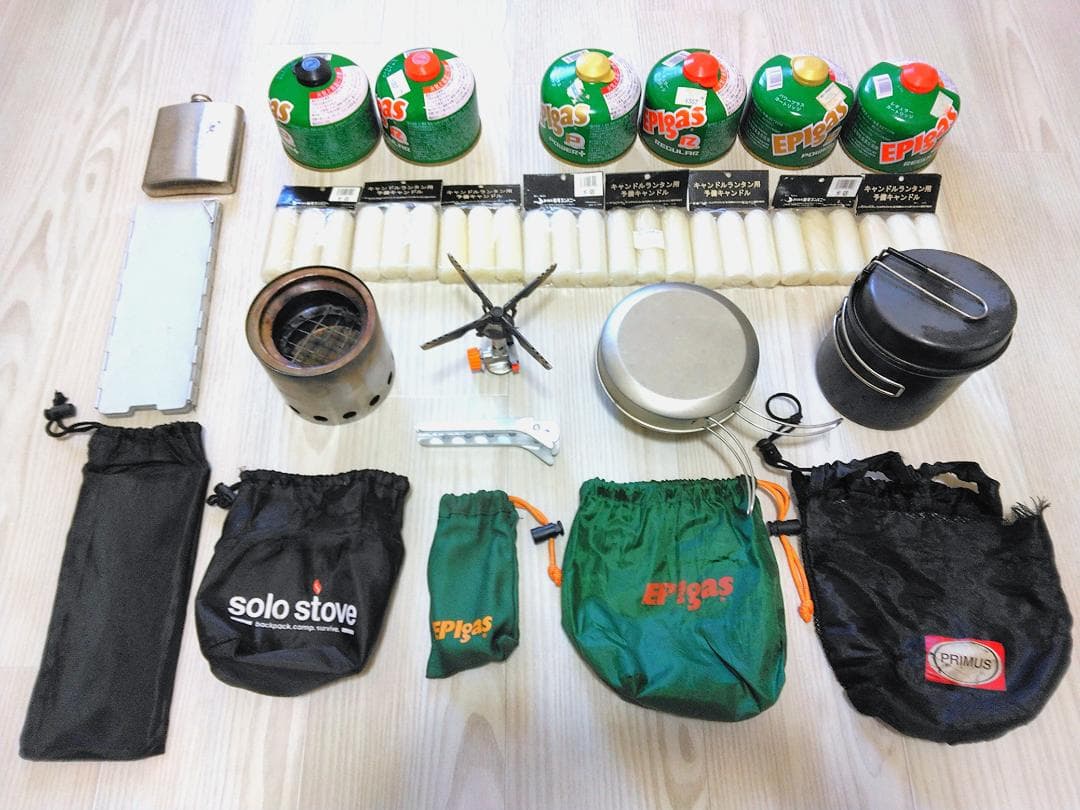 EPIgas ストーブ セット & Solo stove キャンプストーブセット