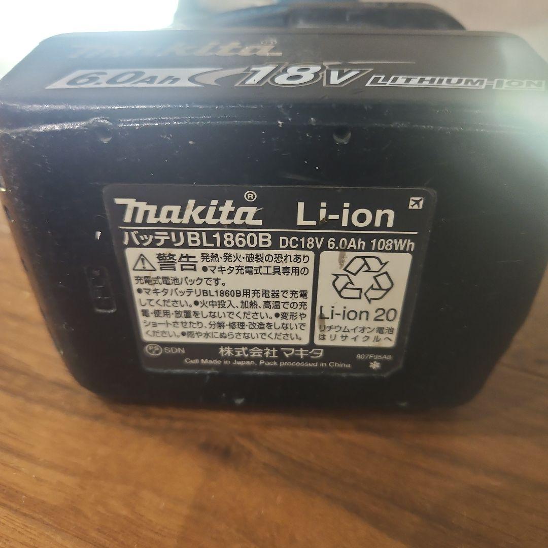 マキタ　ライト　BL1860B　充電器付き　ML802 makita