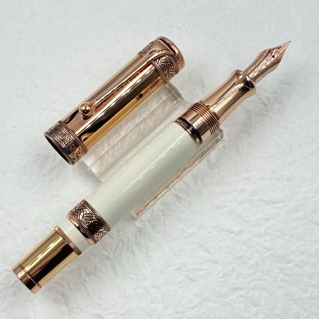 訳アリ AURORA アウロラ 万年筆 ダンテ・パラディソ 920-CPW