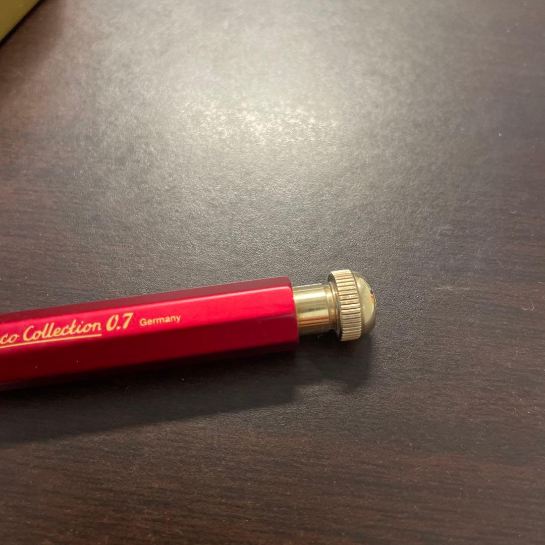 カベココレクション　シャーペン0.7 レッド