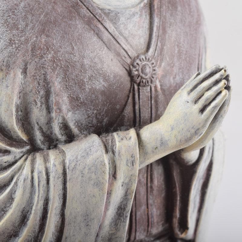 仏教美術　樹脂製　観音菩薩像　仏像　置物　V　8378