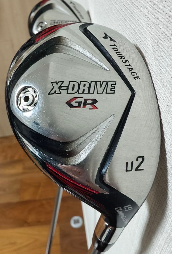 ブリヂストンX-DRIVE GR ユティリティ2本セット2U&4U S