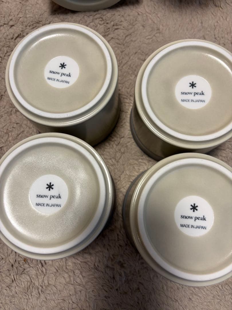 スノーピーク ピクニックラグ アイボリーと タクバコトバチセット