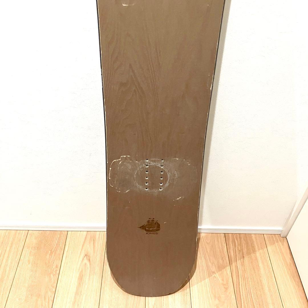 JONES スノーボード 板 Flagship 158cm 木目調