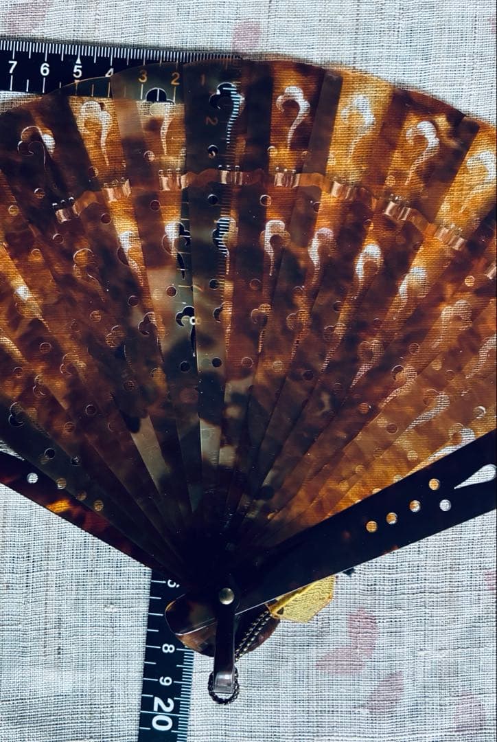 値下げ　坂本べっ甲店　長崎べっ甲　扇子