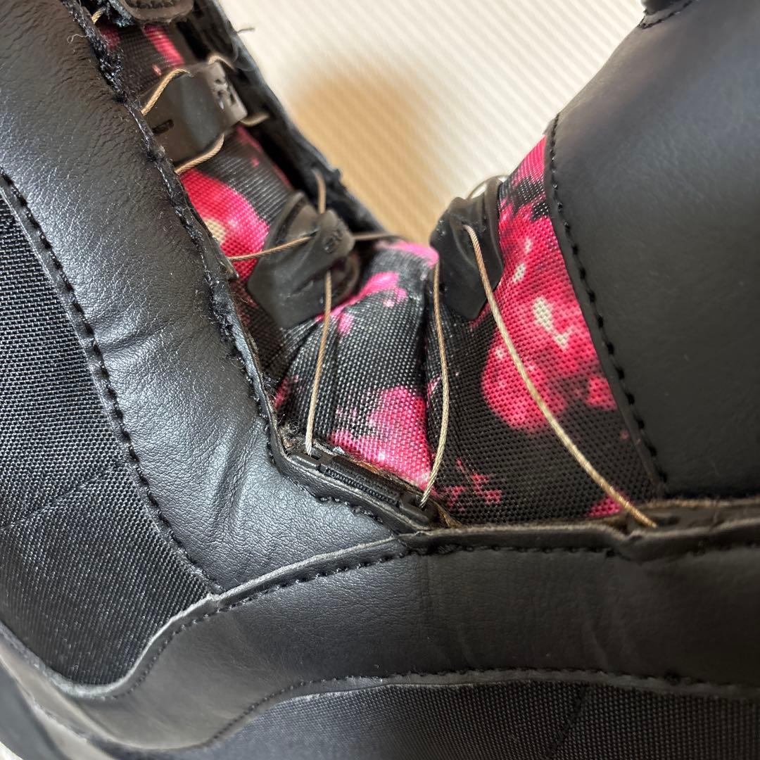 RIDE SAGE スノーボードブーツ ブラック/ピンク