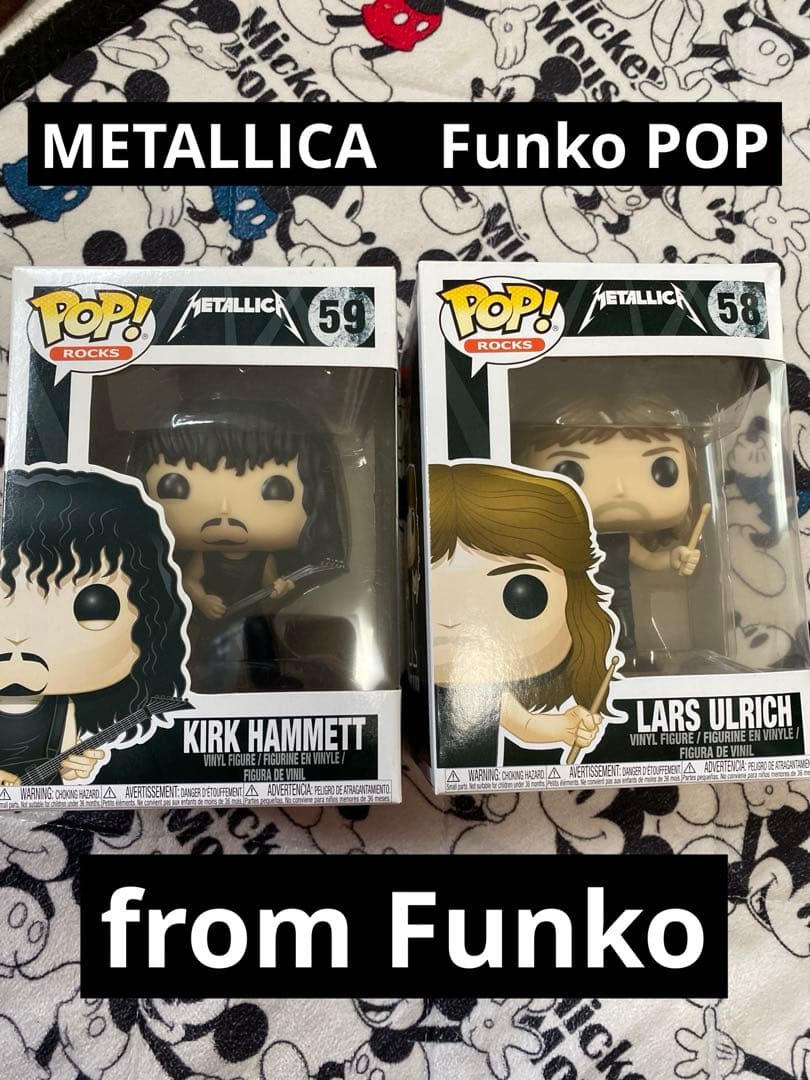 『メタリカ』ラーズ、カーク　ファンコポップ