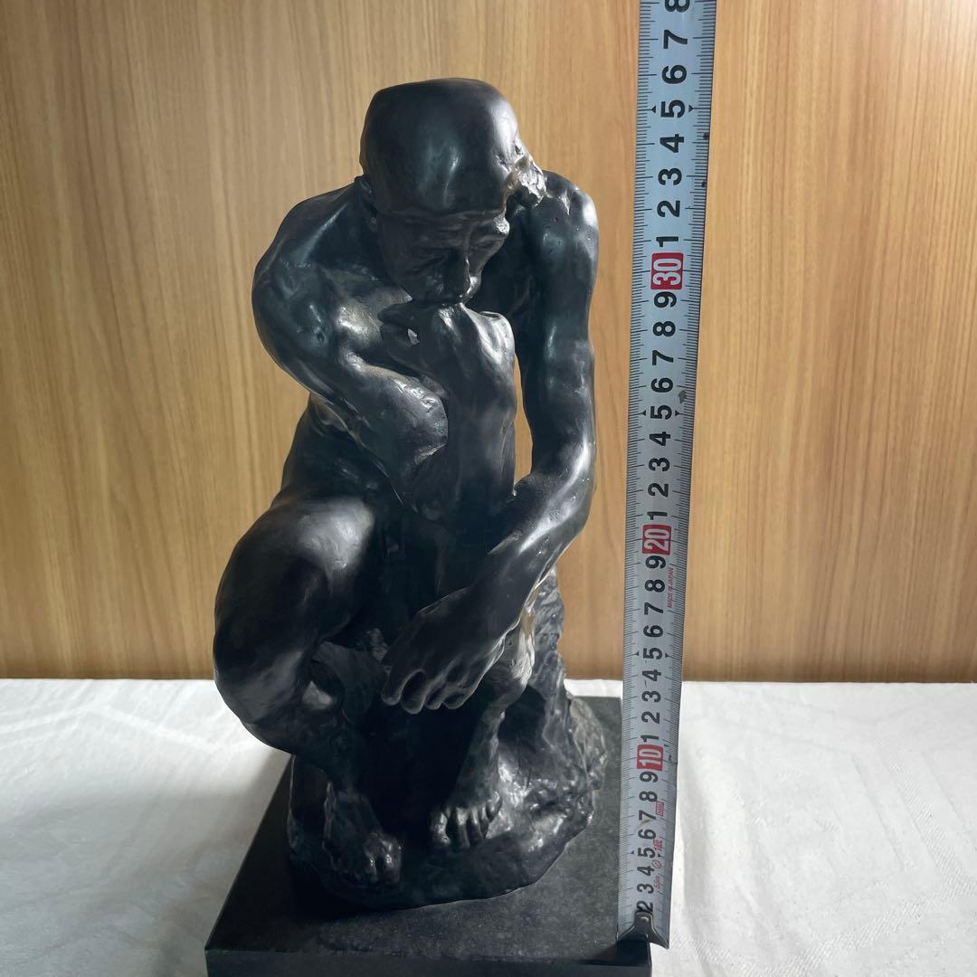 考える人 置物 オブジェ インテリア ヨーロッパ 北欧 アンティーク 高級