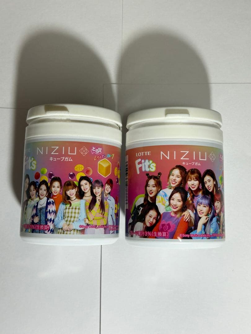 NiziU Fits ガム 空箱 2個セット