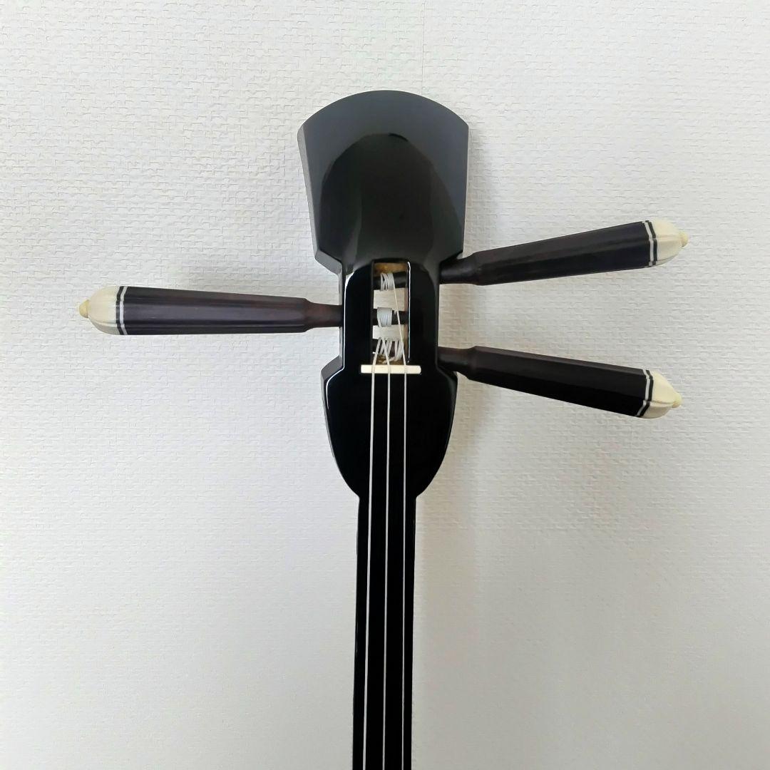 沖縄三線セット 本蛇皮強化張り 三線職人「米須睦」監修