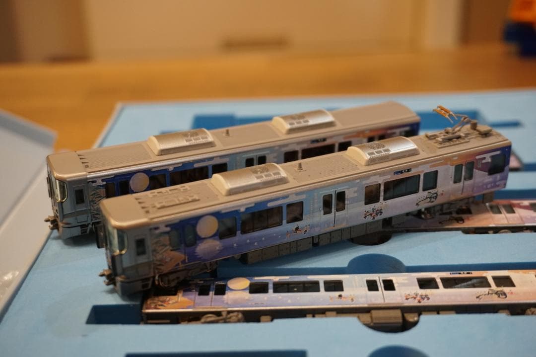 KATO 225系 びわこおおつ紫式部とれいん ラッピング仕様　6両