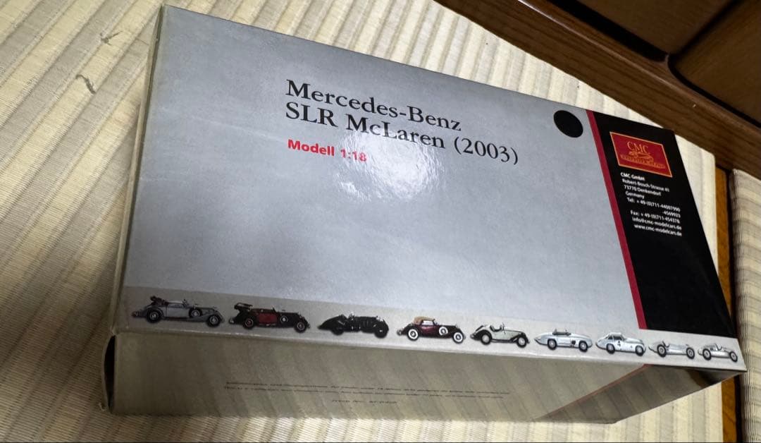 絶版　C￼MC 1/18 メルセデスベンツ￼ SLR McLaren ブラック