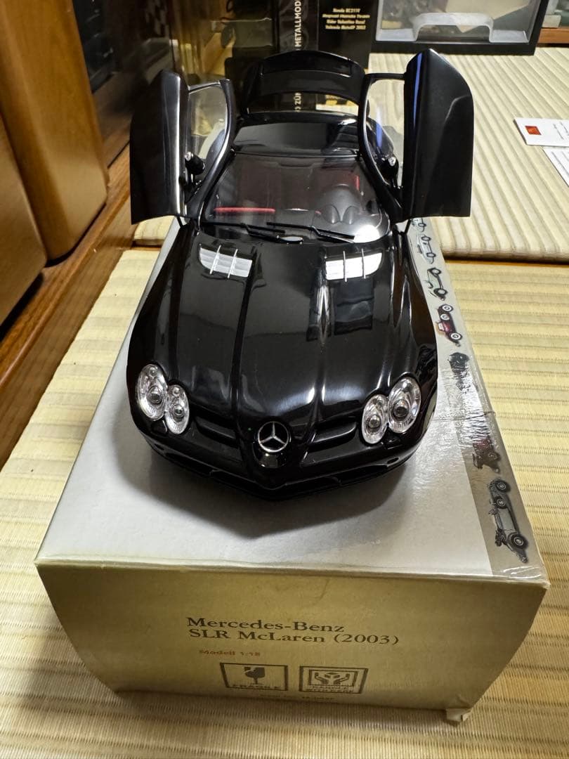 絶版　C￼MC 1/18 メルセデスベンツ￼ SLR McLaren ブラック