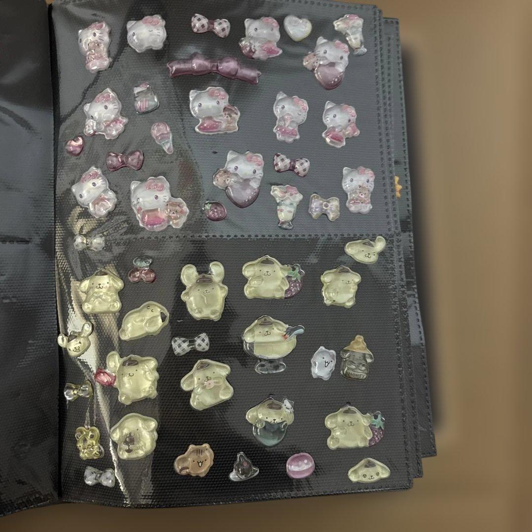 シール帳　ボンボンドロップシール