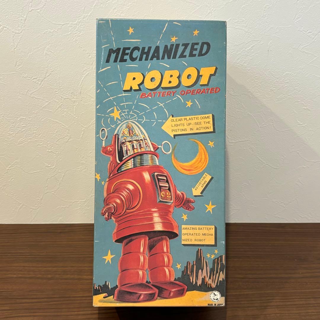 大阪ブリキ MECHANIZED ROBOT メカナイズドロボット レトロ