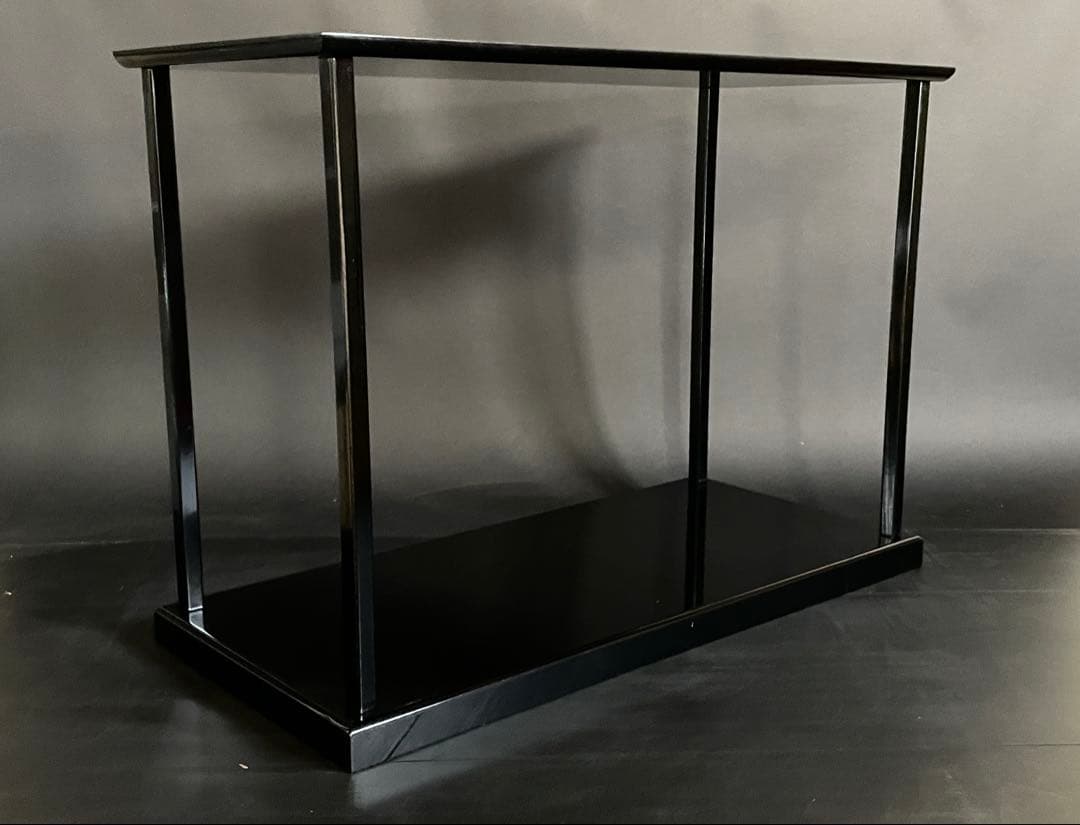 「母」 真台子 大棚 真塗 台子 組立式 紙箱 茶道具 （Fう）