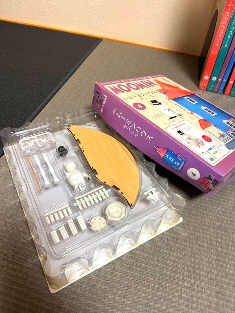 デアゴスティーニ　ムーミンハウスをつくる　1〜100巻セット