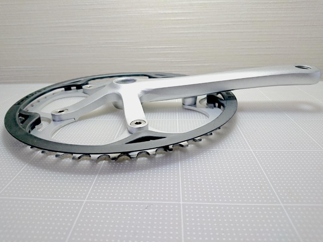 【美品】Brompton 純正 左右 クランクセット シルバー ブロンプトン