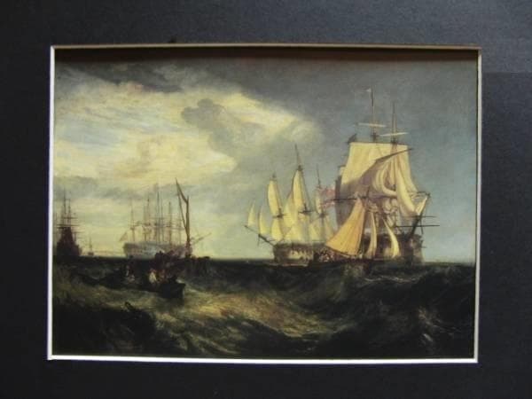 ジョゼフ・マロード・ウィリアム・ターナー スピットヘッド―錨を回収する乗組員