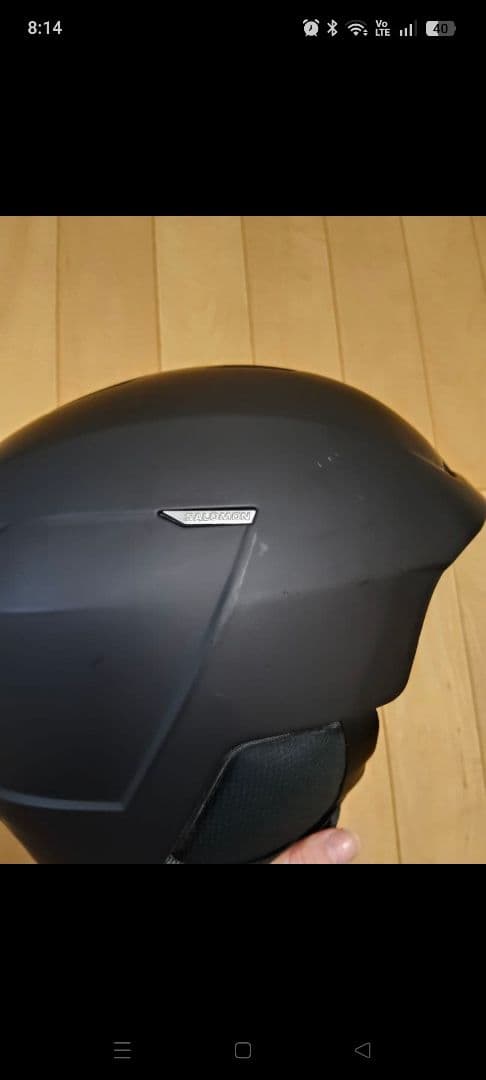 ほぼ未使用！SALOMONサロモン　ヘルメット