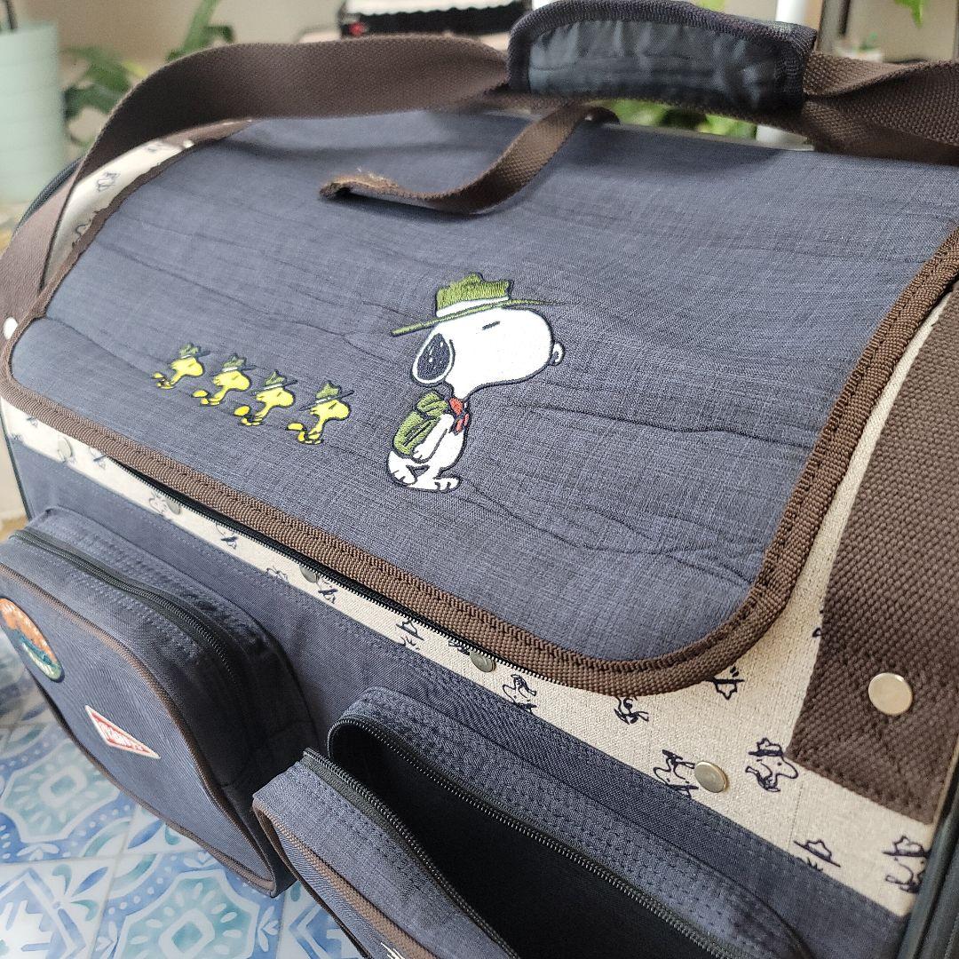 スヌーピーキャリーバッグ