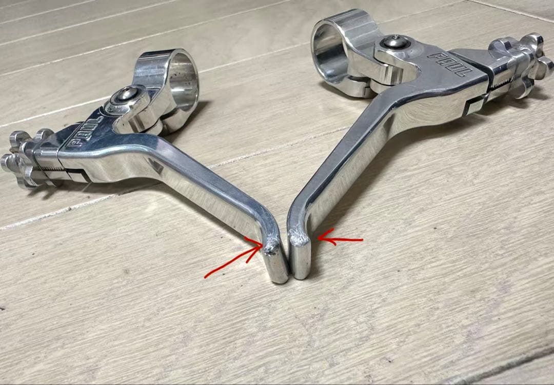 PAUL COMPONENT カンチレバー polish左右ペア 純正品 美品